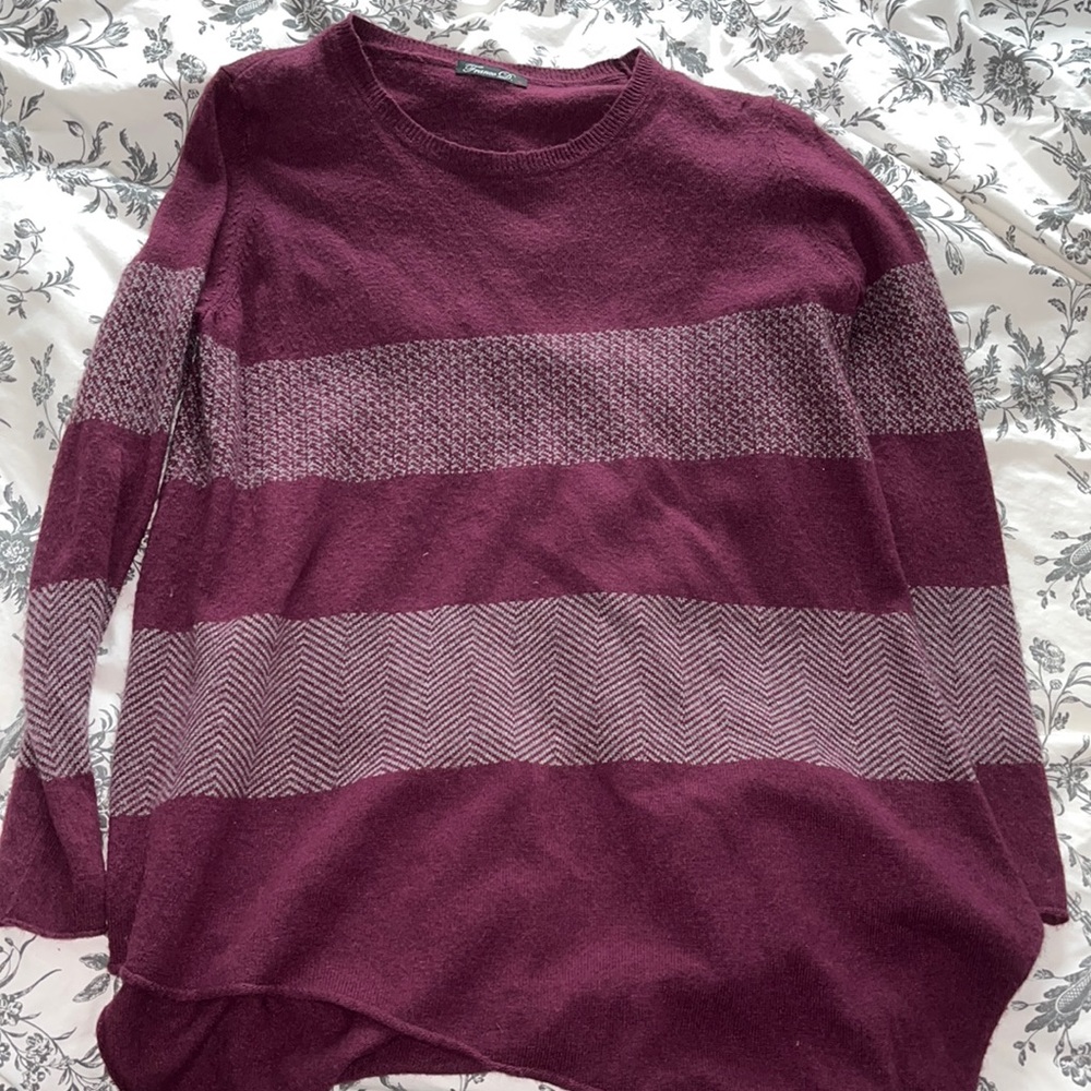 Purple sweater
